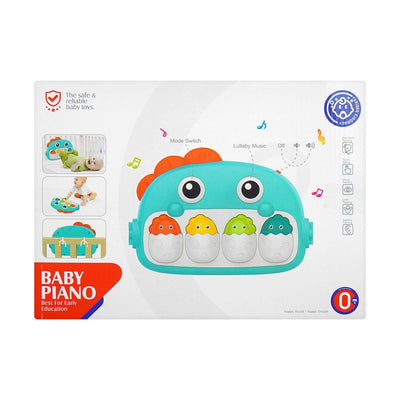Huanger Dinosaur Baby Piano With Light & Music, For 0m+, HE0644