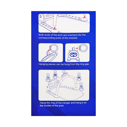 Huanger Piano Fitness Rack, For 0m+, HE0652