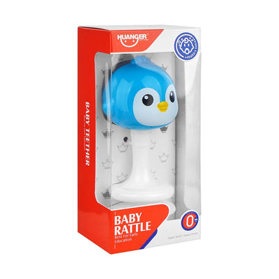Huanger Baby Rattle With Silicone Sucker, For 0m+, HE8043