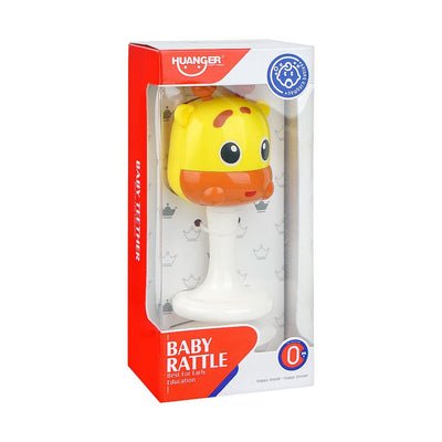 Huanger Baby Rattle With Silicone Sucker, For 0m+, HE8044
