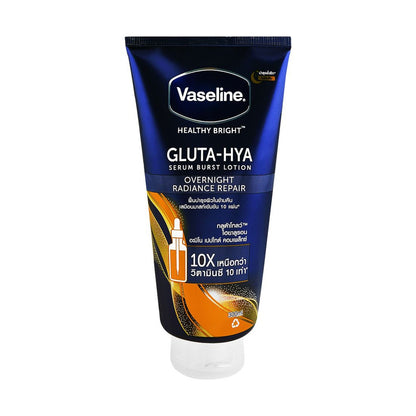 Vaseline Healthy Bright Gluta-Hya Over Night Radaince Repair Serum Burst Lotion  300ml