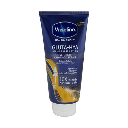 Vaseline Healthy Bright Gluta-Hya Over Night Radaince Repair Serum Burst Lotion  300ml