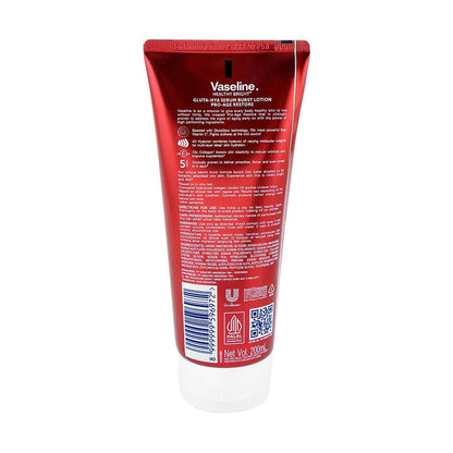 Vaseline Healthy Bright Gluta-Hya Pro-Age Restore Serum Burst Lotion  Glutaglow & Hyaluron  Anti-Aging  200ml