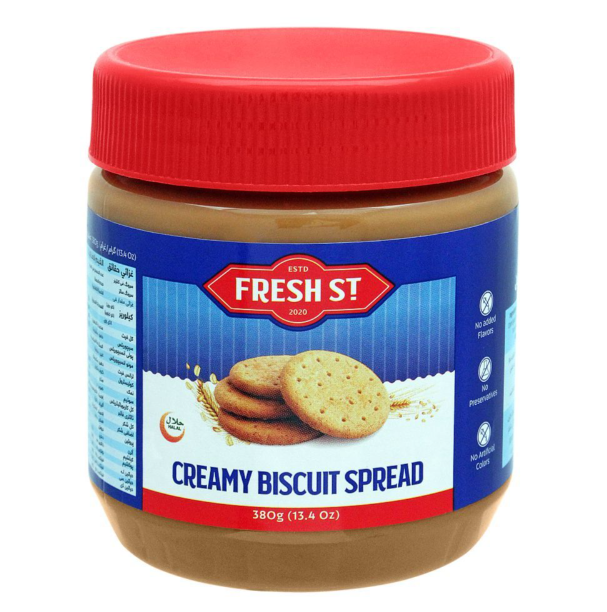 Fresh Street Creamy Biscuit Spread, 380g