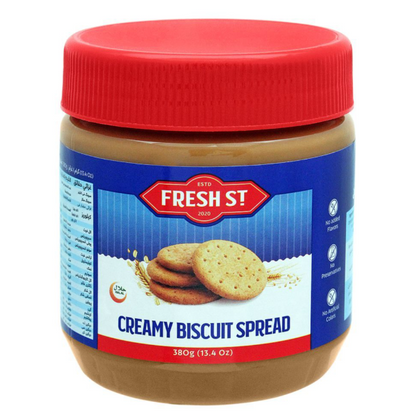 Fresh Street Creamy Biscuit Spread, 380g