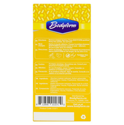 Bodyform Cushion Soft Regular Maxi Pantiliners  30-Pack