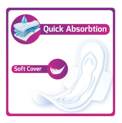 Bodyform Cushion Soft Regular Maxi Sanitary Pads With Wings  12-Pack