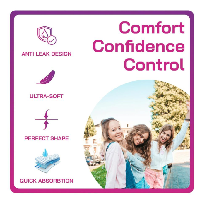 Bodyform Cushion Soft Regular Maxi Sanitary Pads With Wings  12-Pack