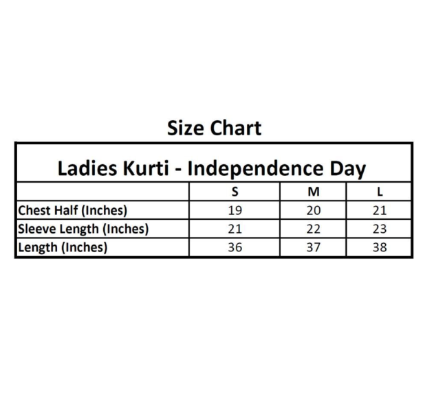 Basix Independence Day Landmarks Kurti For Women, With Mask & Hair Band