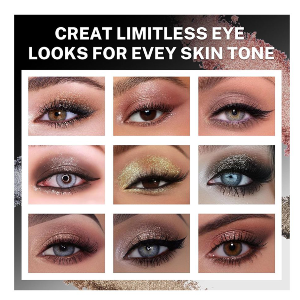 Ucanbe Sunkissed Classic Baked Formula Eyeshadow Palette, 16-Pack, STUB158
