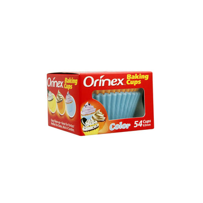Orinex Baking Cups, Color, 54-Pack