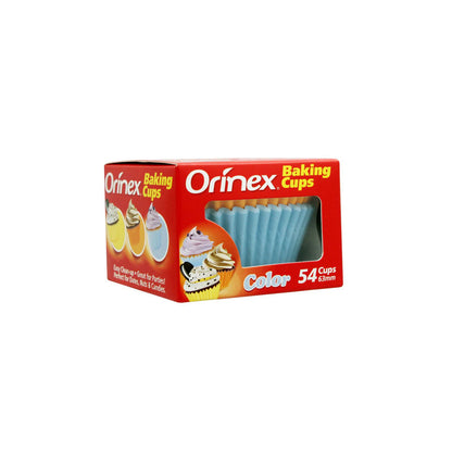 Orinex Baking Cups, Color, 54-Pack