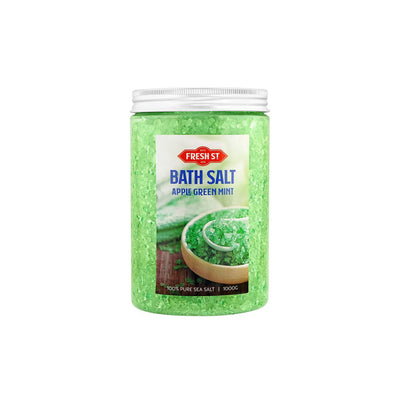 Fresh Street Apple Green Mint Bath Salt, 1000g