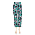 Basix Women's Linen Pajama, Multi Shades Of Forest Green, 116