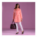 Basix Women's Cotton Button Shirt Carnation Pink, WS-554