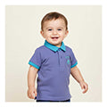 Basix Infant Monster At A Party Polo with Self Collar, 2665