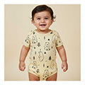 Basix Infant Short Sleeves Bodysuit, 5997