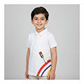 Basix Boys Self Collar Polo T-Shirt, 5983
