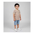 Basix Boys Self Collar Polo T-Shirt, 5982