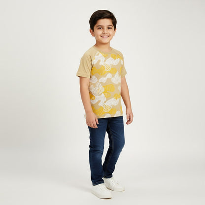 Basix Boys Champ Champ Raglan Tee, 2708