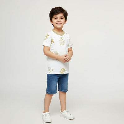 Basix Boys Champ Champ Short Sleeve Tee, 2705