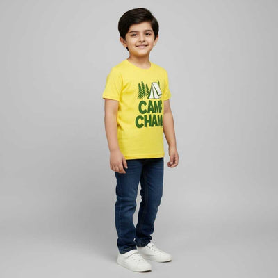 Basix Boys Champ Champ Short Sleeve Tee  2706