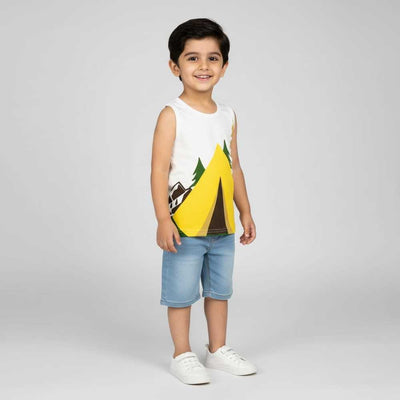 Basix Boys Champ Champ Tank Top, 2701
