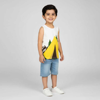 Basix Boys Champ Champ Tank Top, 2701
