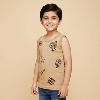 Basix Boys Champ Champ Tank Top, 2702