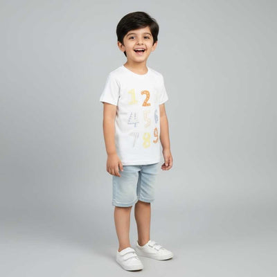 Basix Boys Short Sleeves T-Shirt  5987