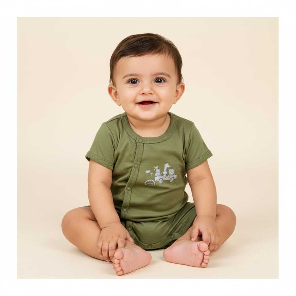 Basix Infant Full Length Romper, 6001