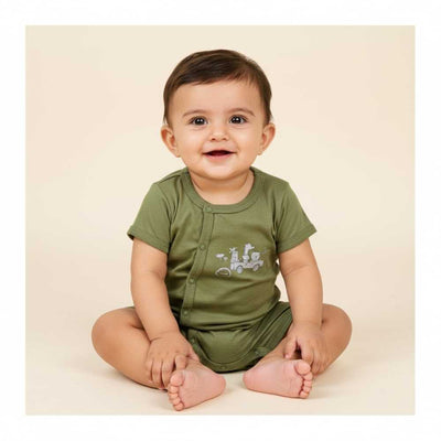 Basix Infant Full Length Romper  6001