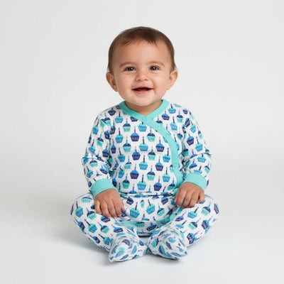 Basix Infant Monster At A Party Cross Button Night Suit  2655