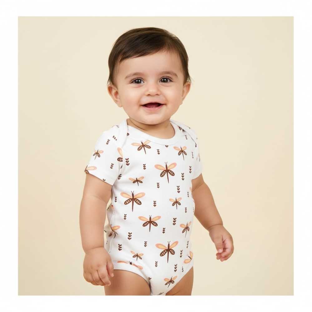 Basix Infant Short Sleeves Bodysuit, 6017