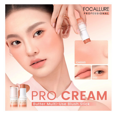 Focallure Soft Blush Cream, Waterproof, BB02 FA-F42 EN-FA-F42-BB02-1