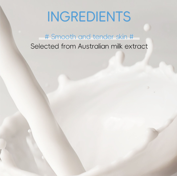 Laikou Milk Brightening Cream, Hyaluronic Acid & Niacinamide, For Non-Allergic Skin, 55g, LK91965D