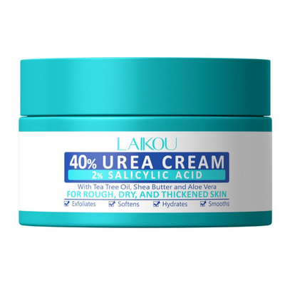 Laikou 40% Urea Cream, Salicylic Acid, Shea Butter, For Rough & Dry Skin, 100g, LK32883A