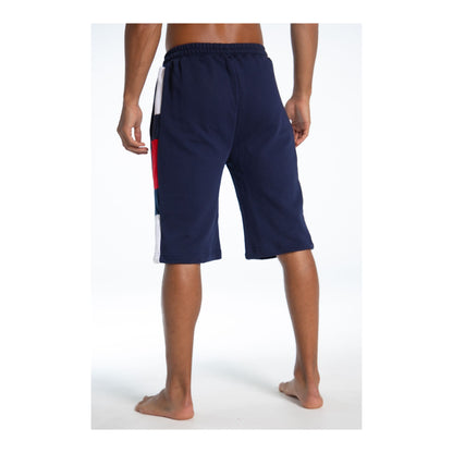 Basix Silid Navy Men's Shorts, Red & White Contrast, MS-502