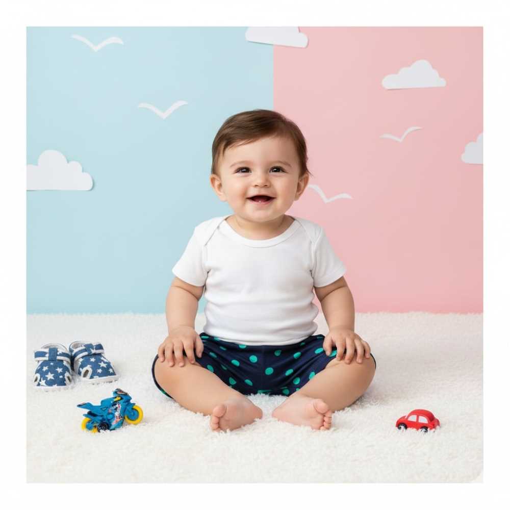 Basix Infant Ghousla Short, 2611