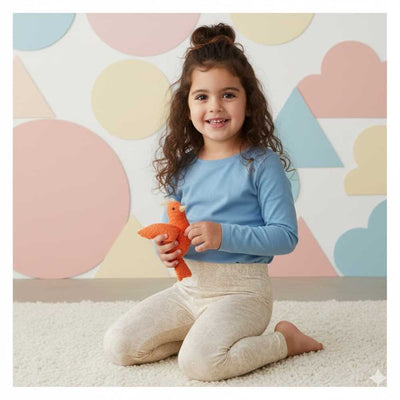 Basix Girls Paisley Play Tights  2739