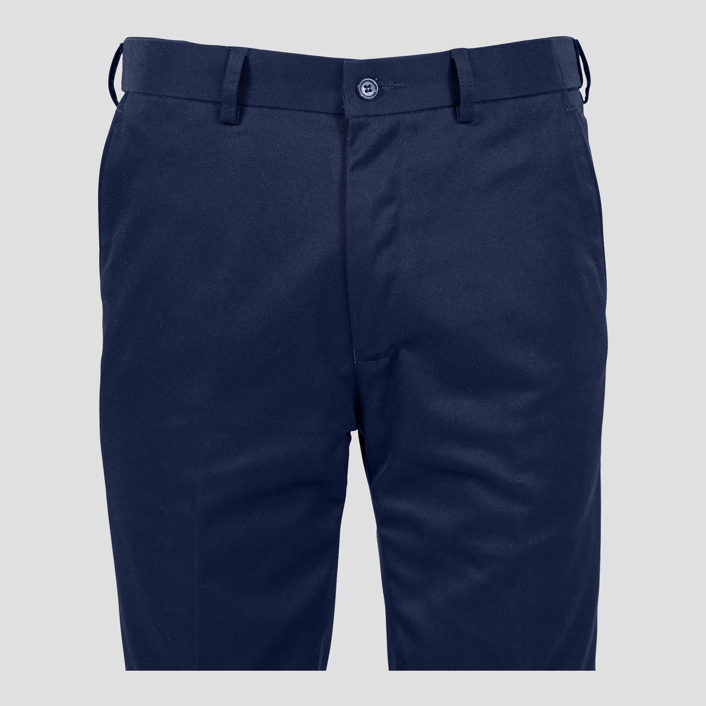 Basix Regular Fit Cotton Formal Dress Pant, Blue