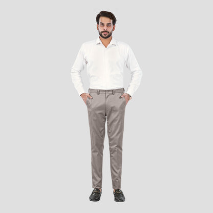 Basix Regular Fit Cotton Formal Dress Pant, Camel