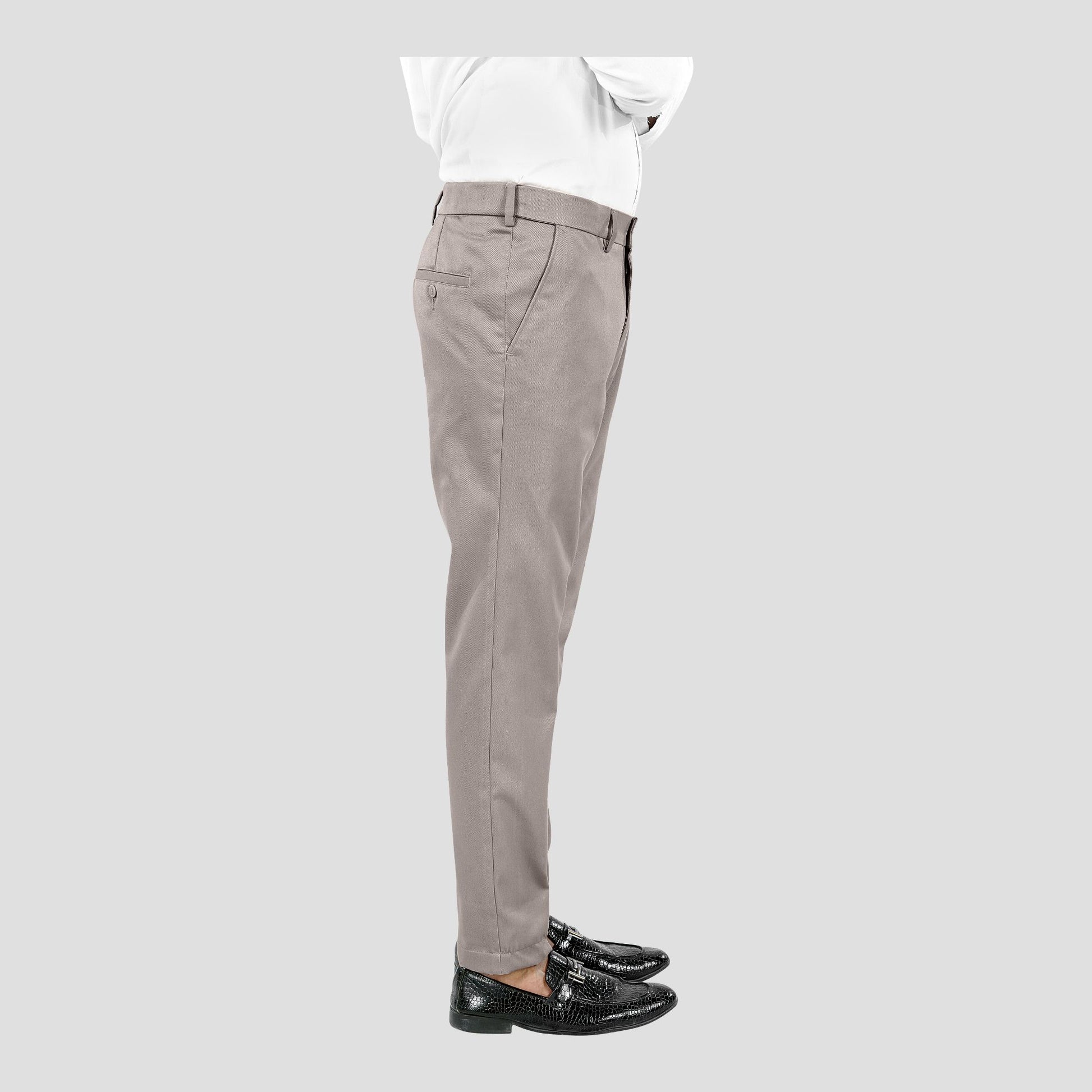 Basix Regular Fit Cotton Formal Dress Pant, Camel