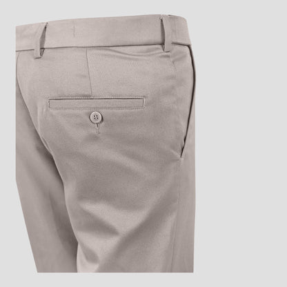 Basix Regular Fit Cotton Formal Dress Pant, Camel