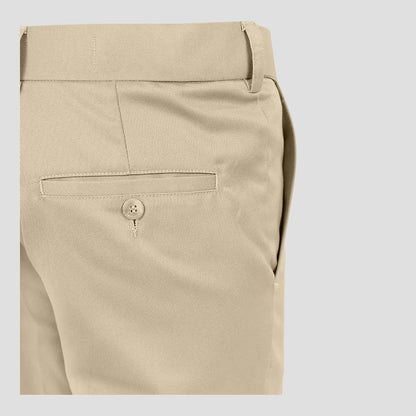 Basix Regular Fit Cotton Formal Dress Pant, Khaki