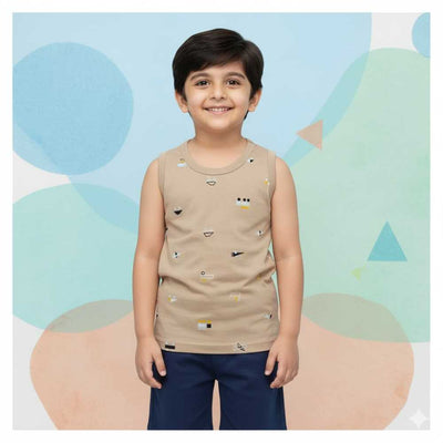 Basix Boys Basic Tank Top, 5977