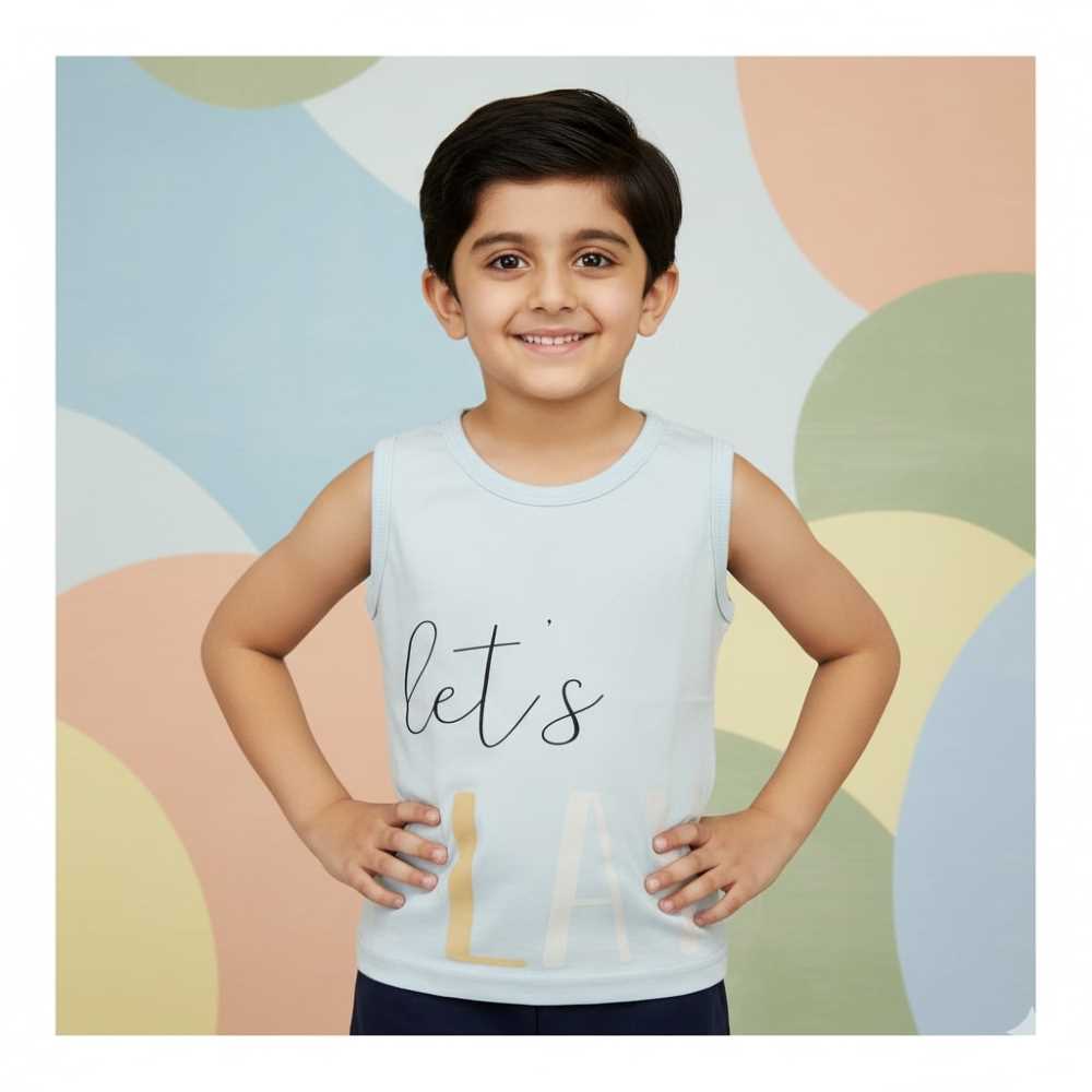 Basix Boys Basic Tank Top, 5978