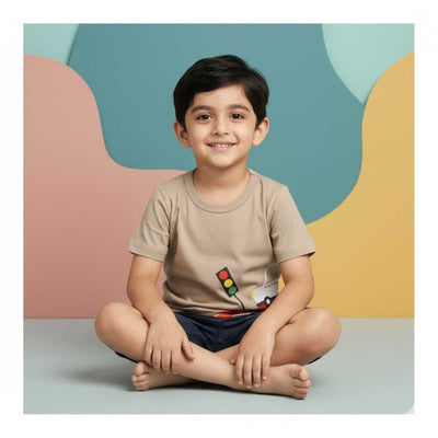 Basix Boys Short Sleeves T-Shirt, 5984