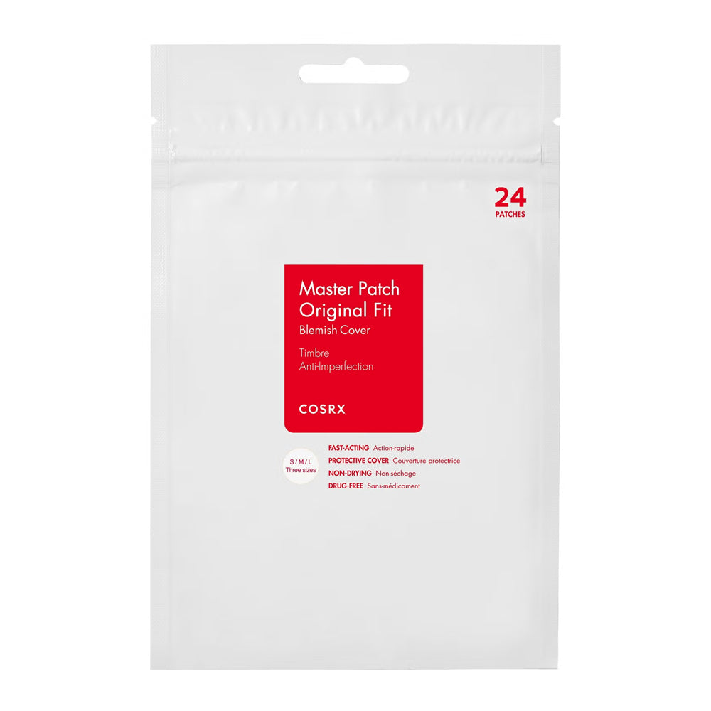 COSRX Acne Pimple Master Patch, Mineral Oil, For Blemish-Free Skin, 24-Pack