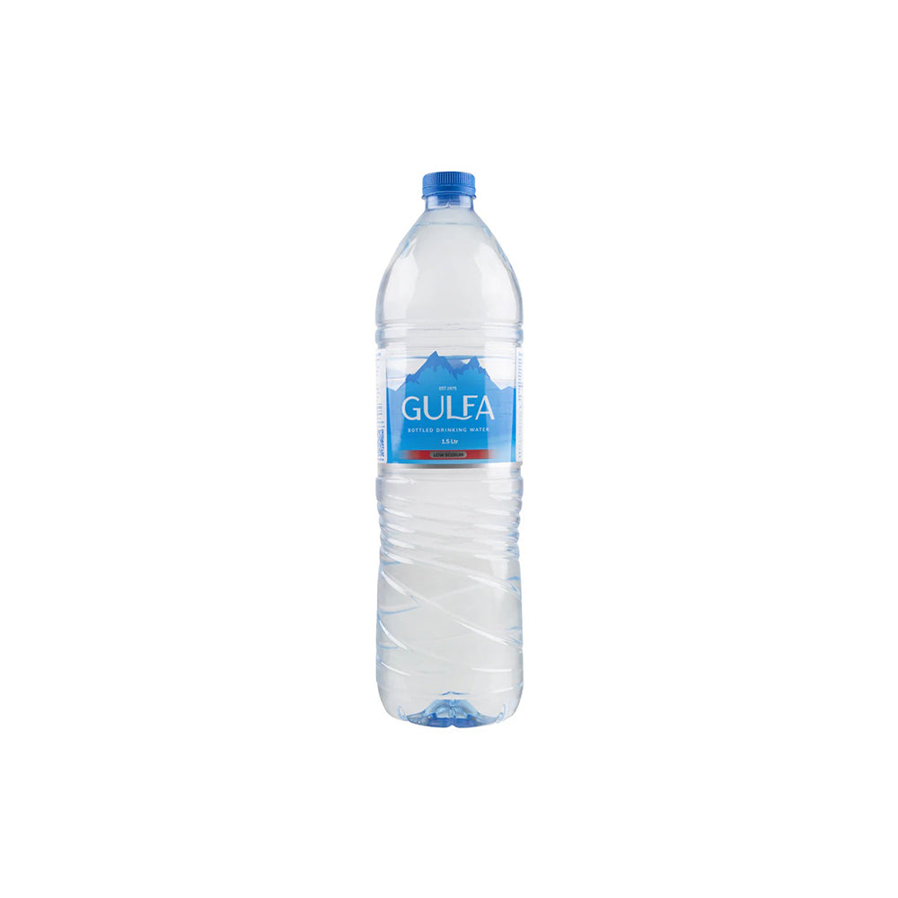 Gulfa Bottled Drinking Water, Low Sodium, 1.5 Liters
